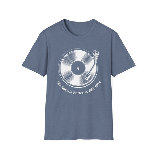 Sounds Better At 33 RPM Vinyl Tee
