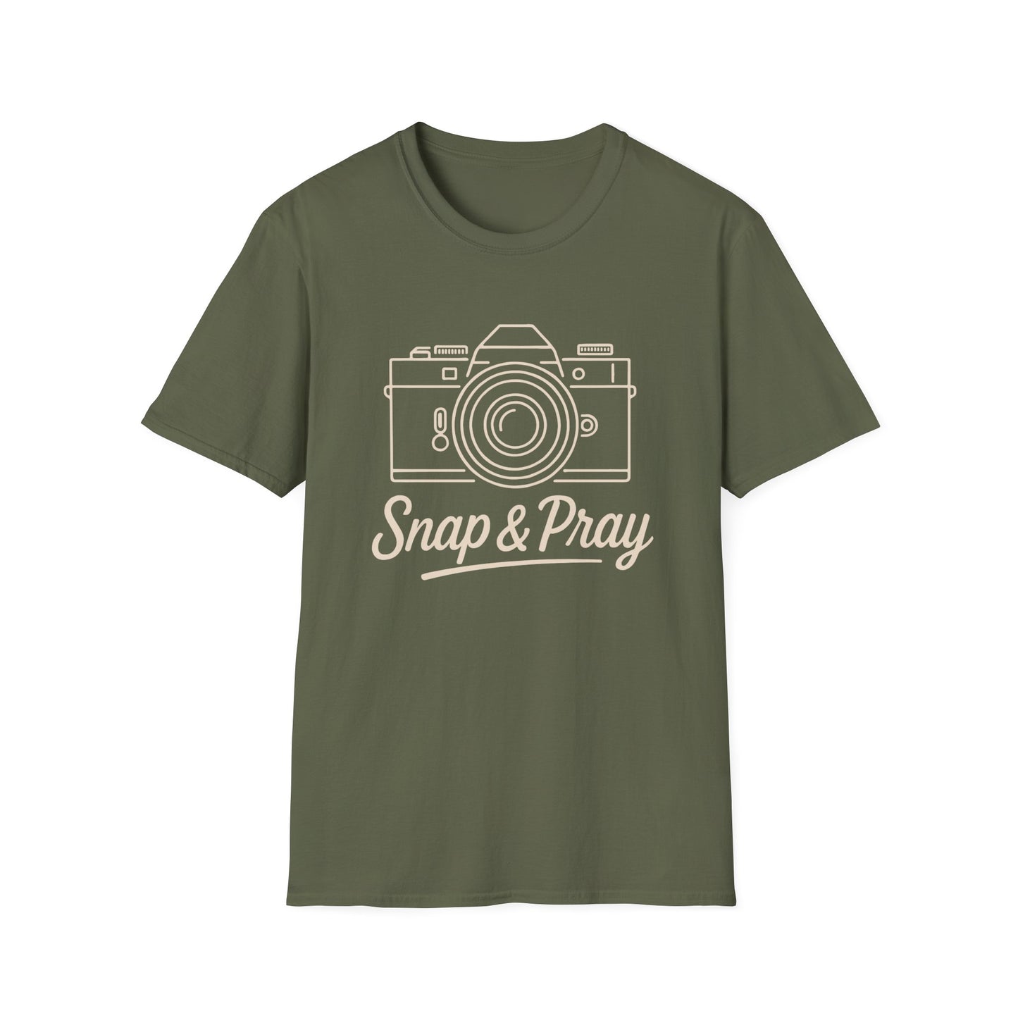 Snap & Pray Film Camera Tee