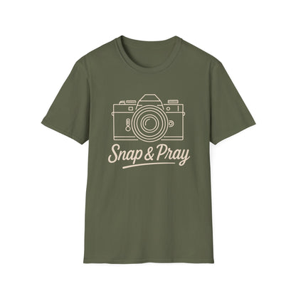 Snap & Pray Film Camera Tee