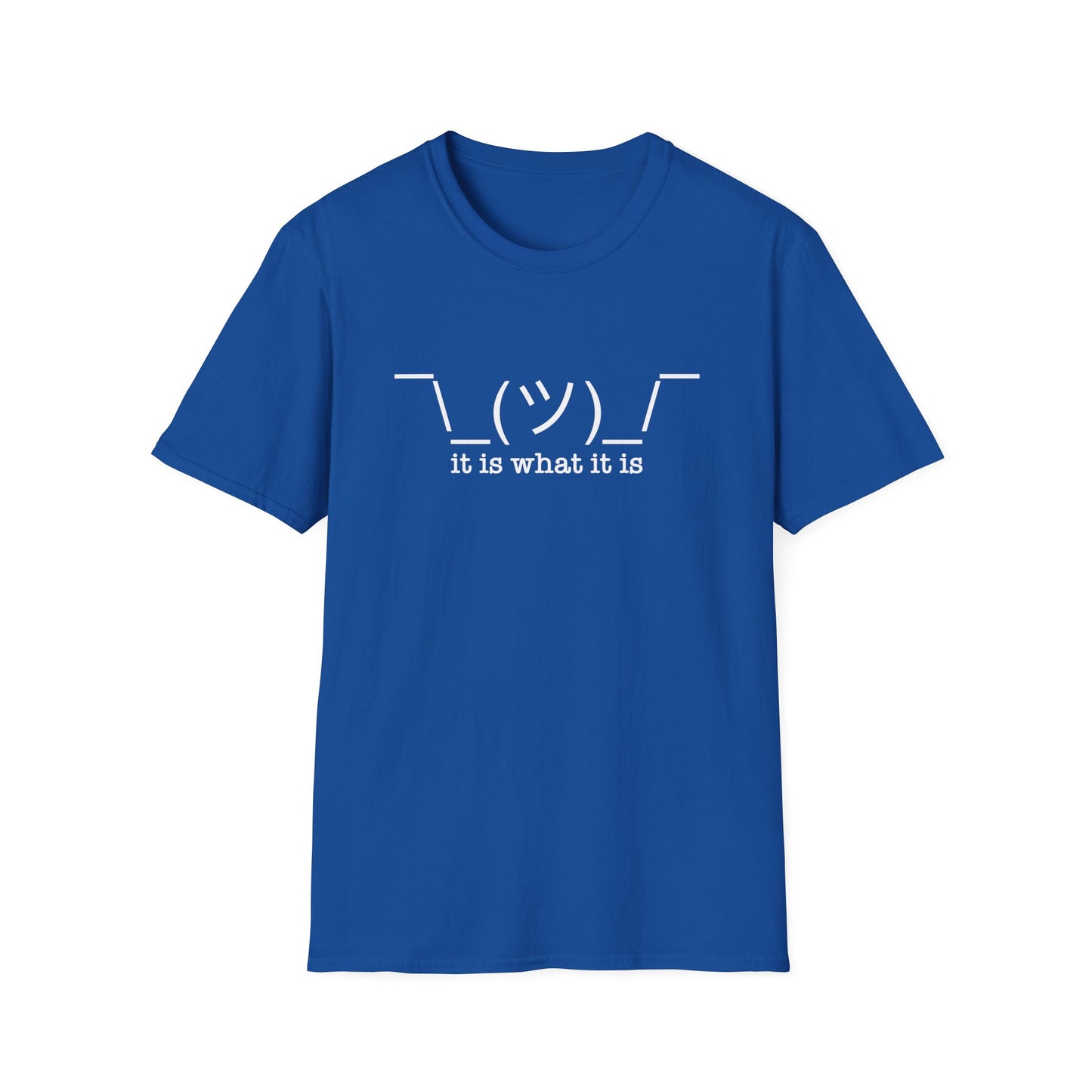 It Is What It Is Emoji Tee