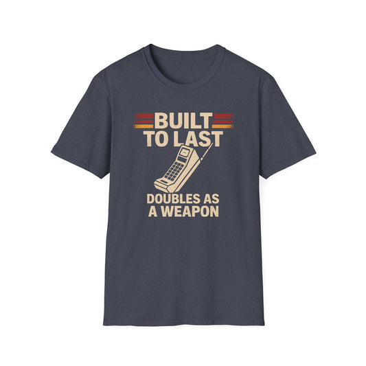 Brick Phone Weapon Tee