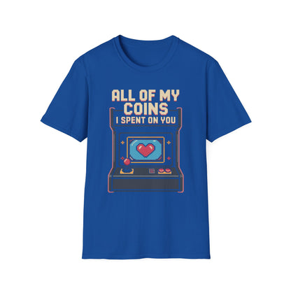 Coins Spent On Arcade Tee