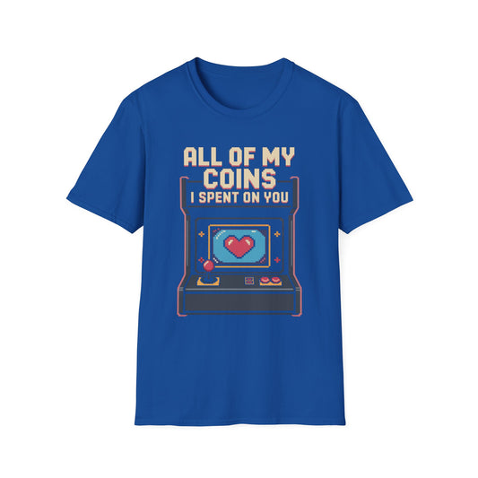 Coins Spent On Arcade Tee