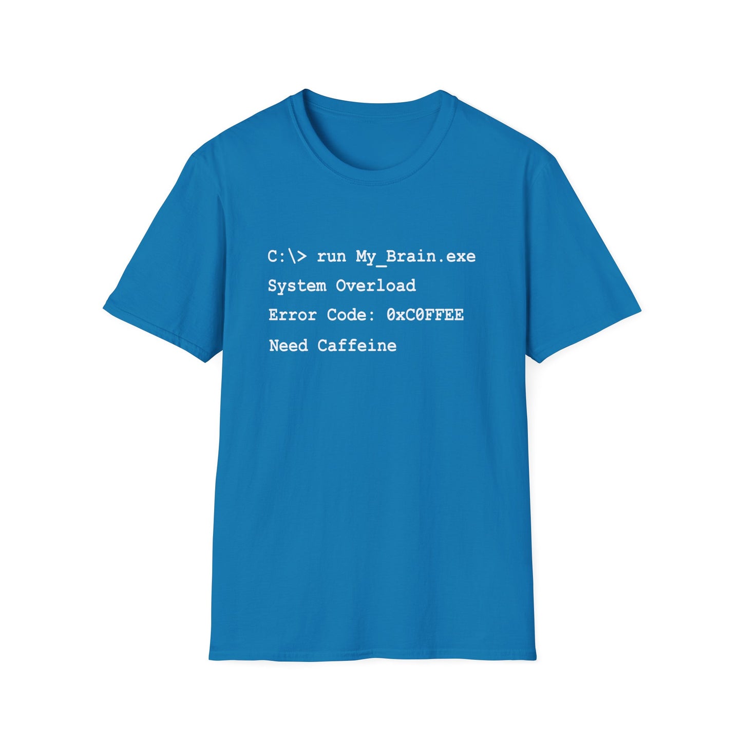 My Brain Overload Command Prompt Tee