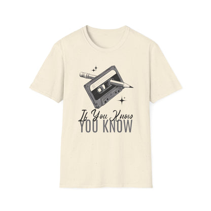 If You Know Cassette And Pencil Tee