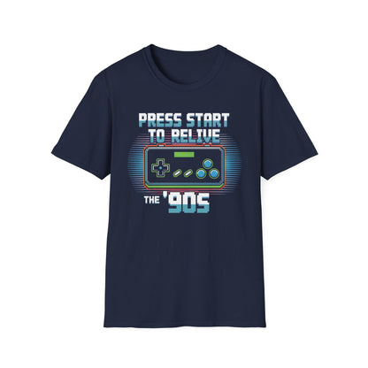 Relive The 90s Retro Game Tee