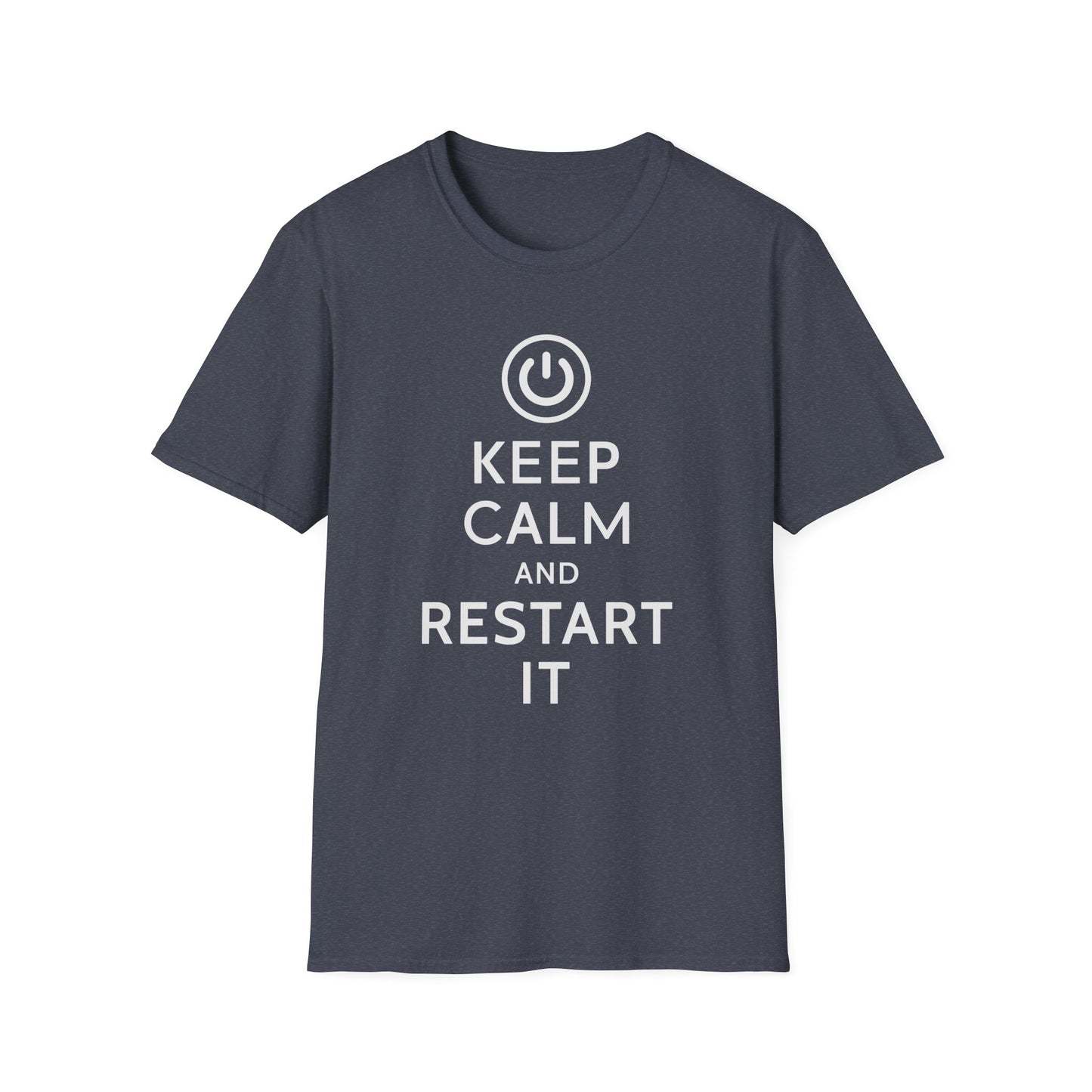Keep Calm And Restart It Tee