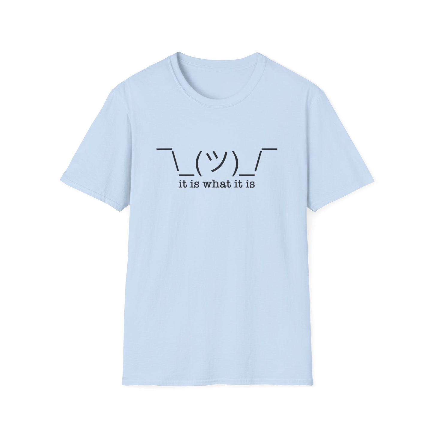 It Is What It Is Emoji Tee