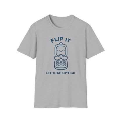 Flip It Flip Phone Tee