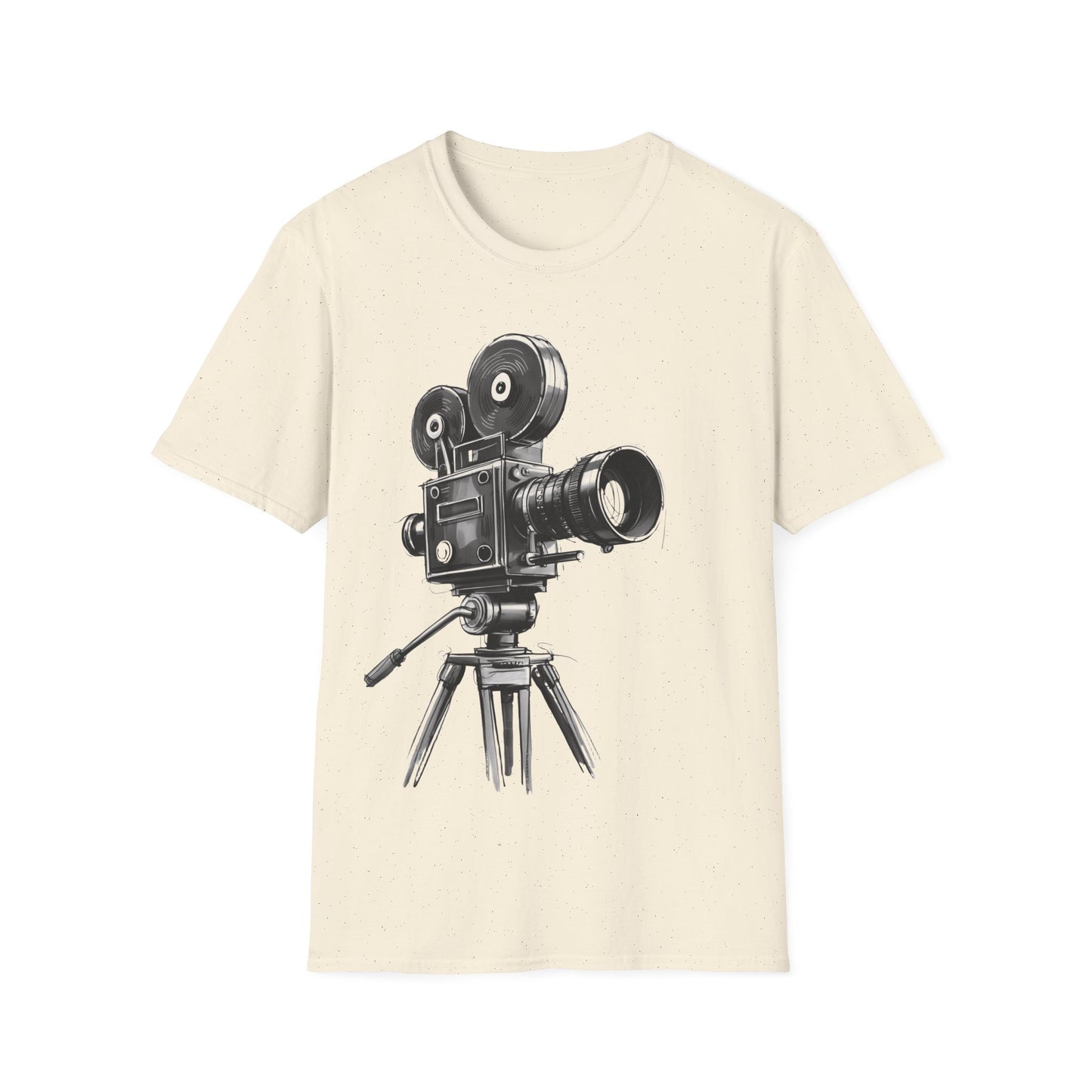 Old Movie Camera Tee