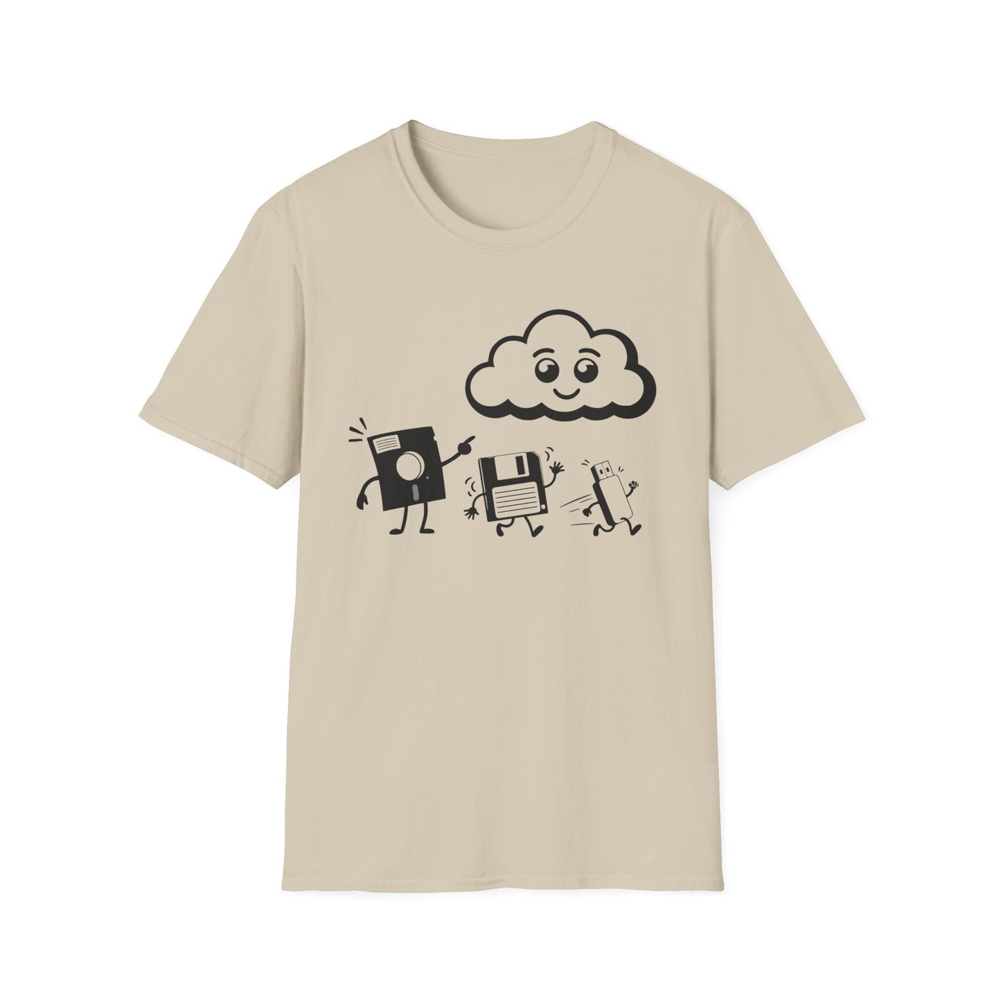 Data Storage Evolution Tee