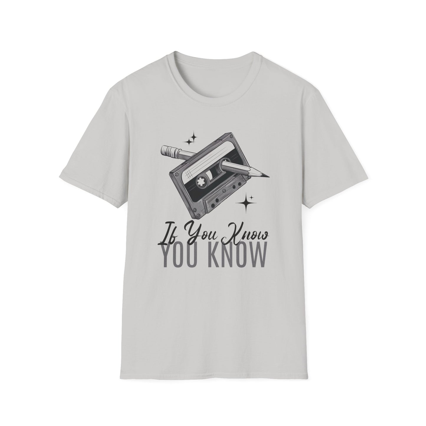 If You Know Cassette And Pencil Tee