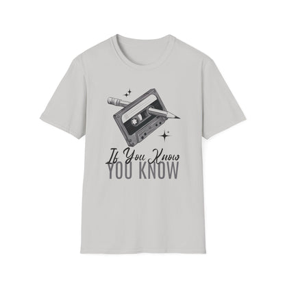 If You Know Cassette And Pencil Tee