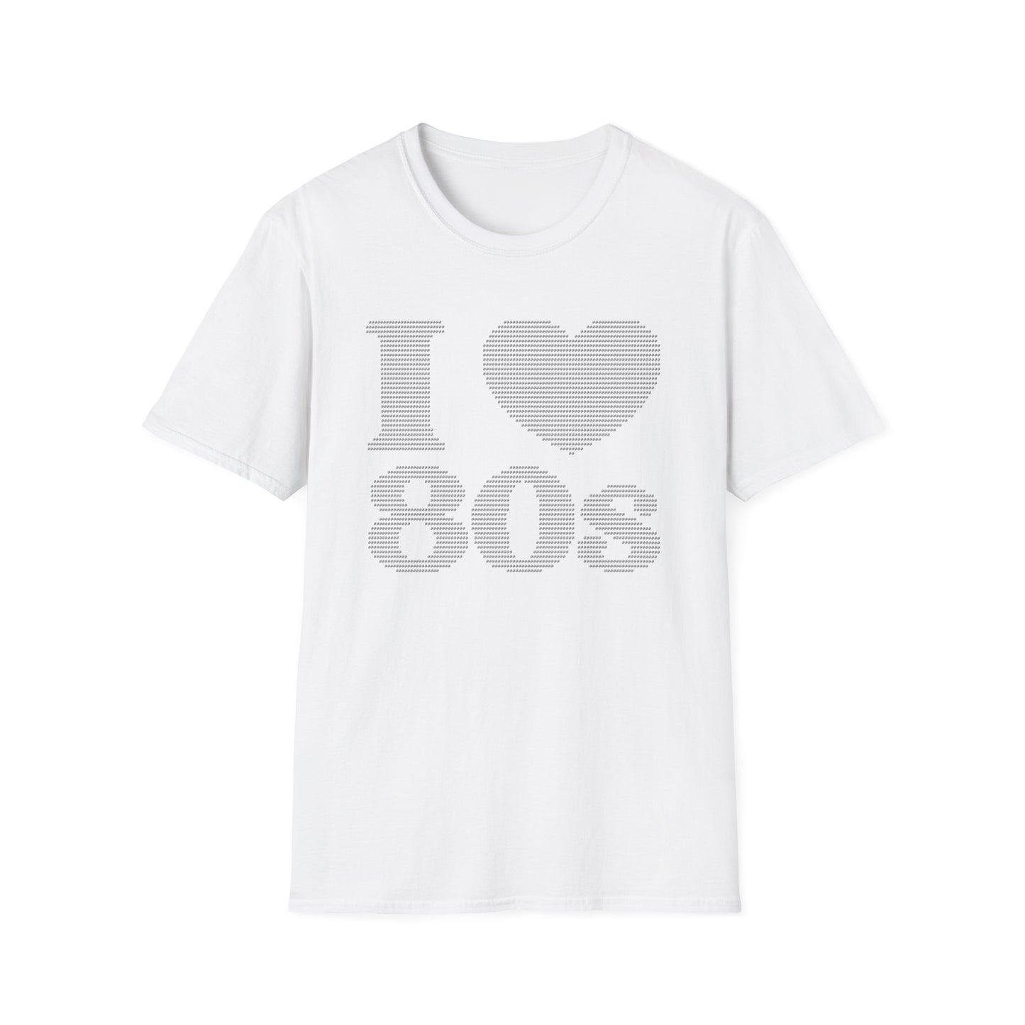 I Heart 80s ASCII Art Tee