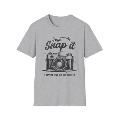 Just Snap It Film Camera Tee