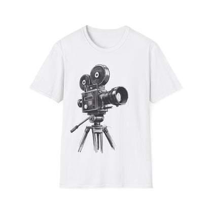 Old Movie Camera Tee