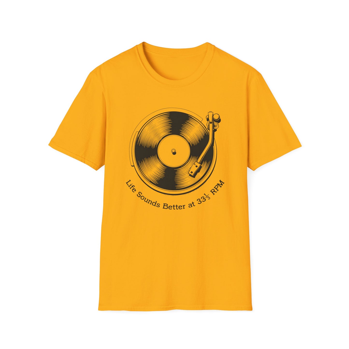 Sounds Better At 33 RPM Vinyl Tee
