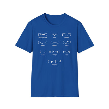 Japanese Emoticons Tee