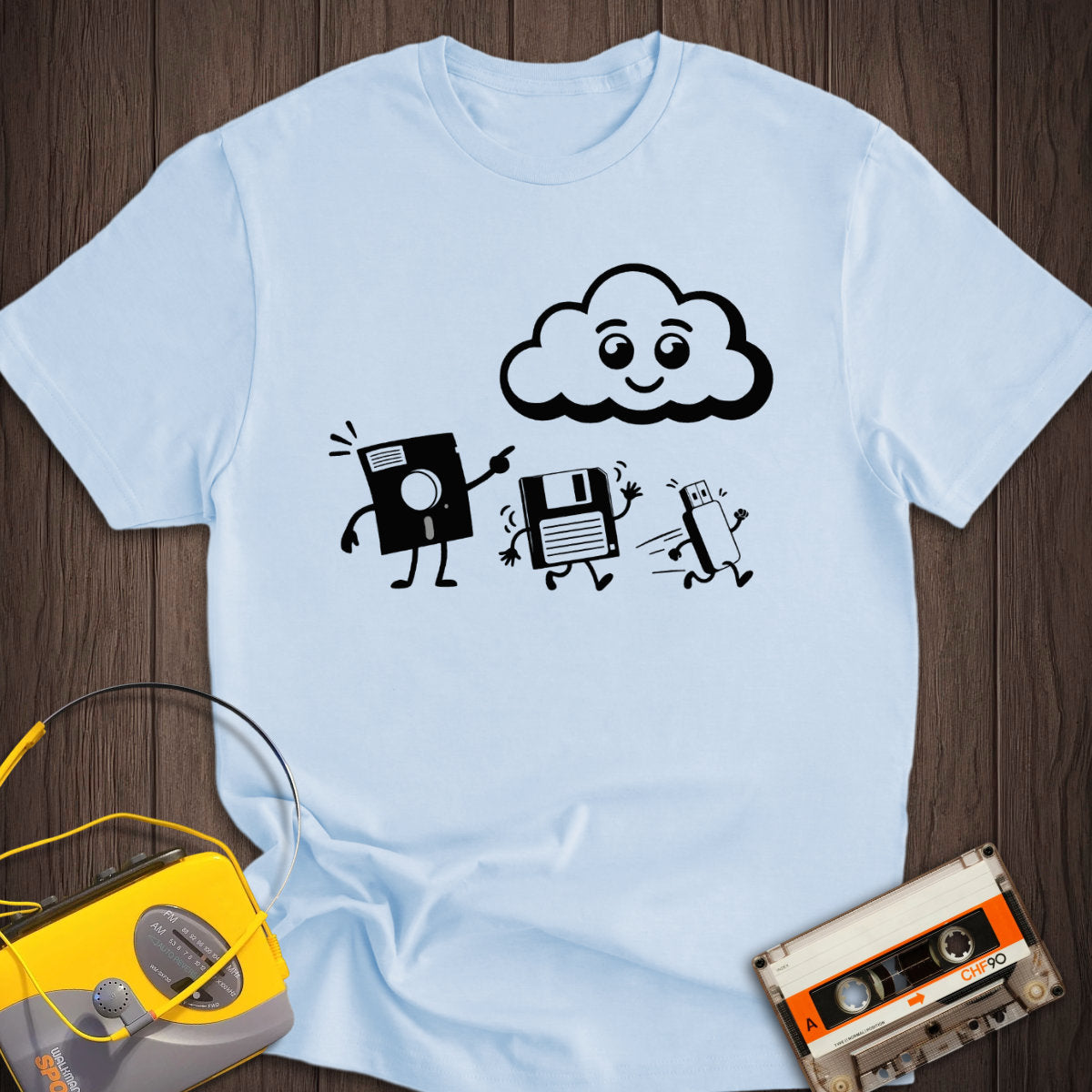 Data Storage Evolution Tee