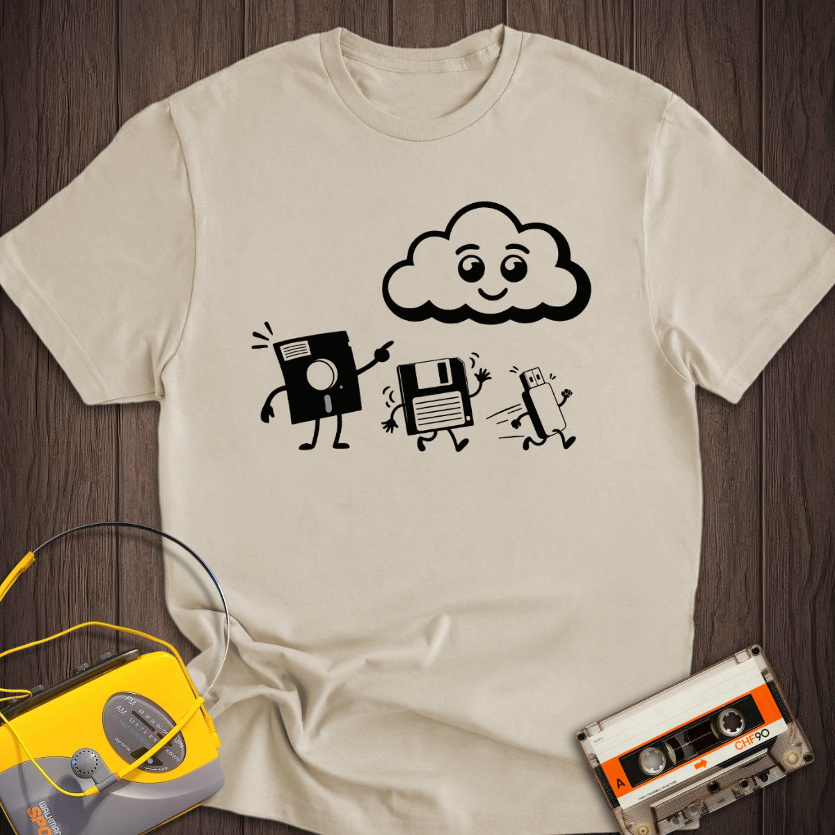 Data Storage Evolution Tee