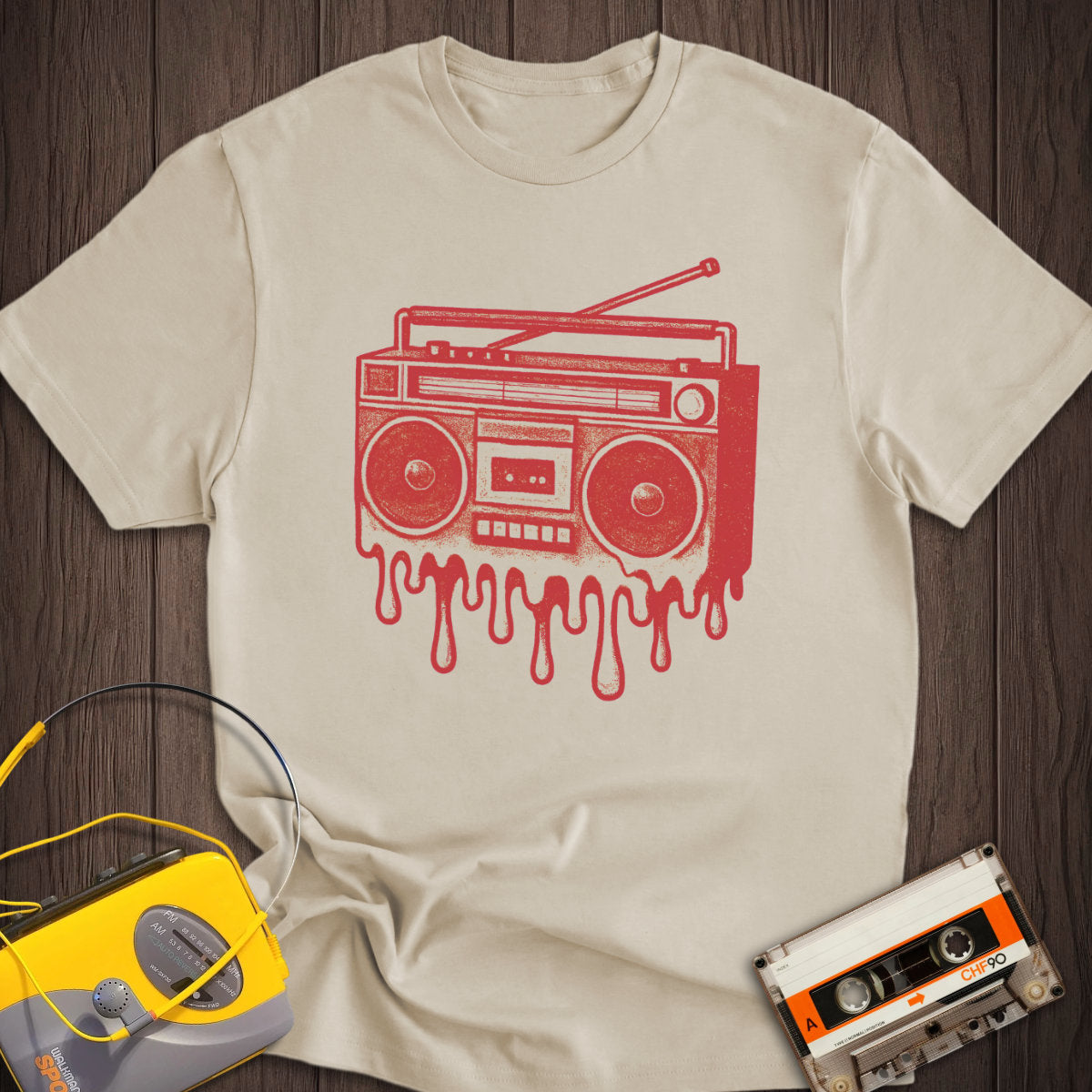 Melting Boombox Tee