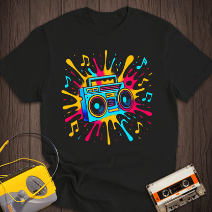 Boombox Explosion Tee
