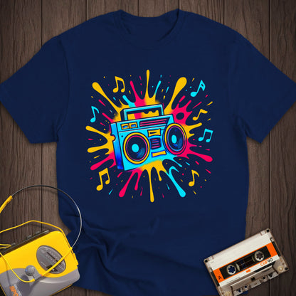 Boombox Explosion Tee
