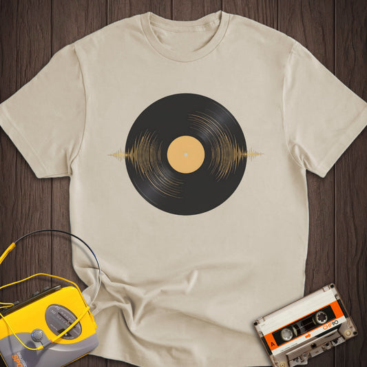 Vinyl Sound Wave Tee