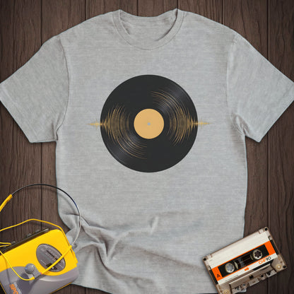 Vinyl Sound Wave Tee