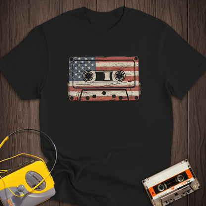 Cassette Flag  Tee