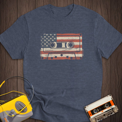 Cassette Flag  Tee
