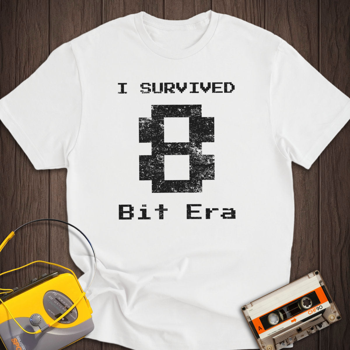 I Survived 8-Bit Era Tee