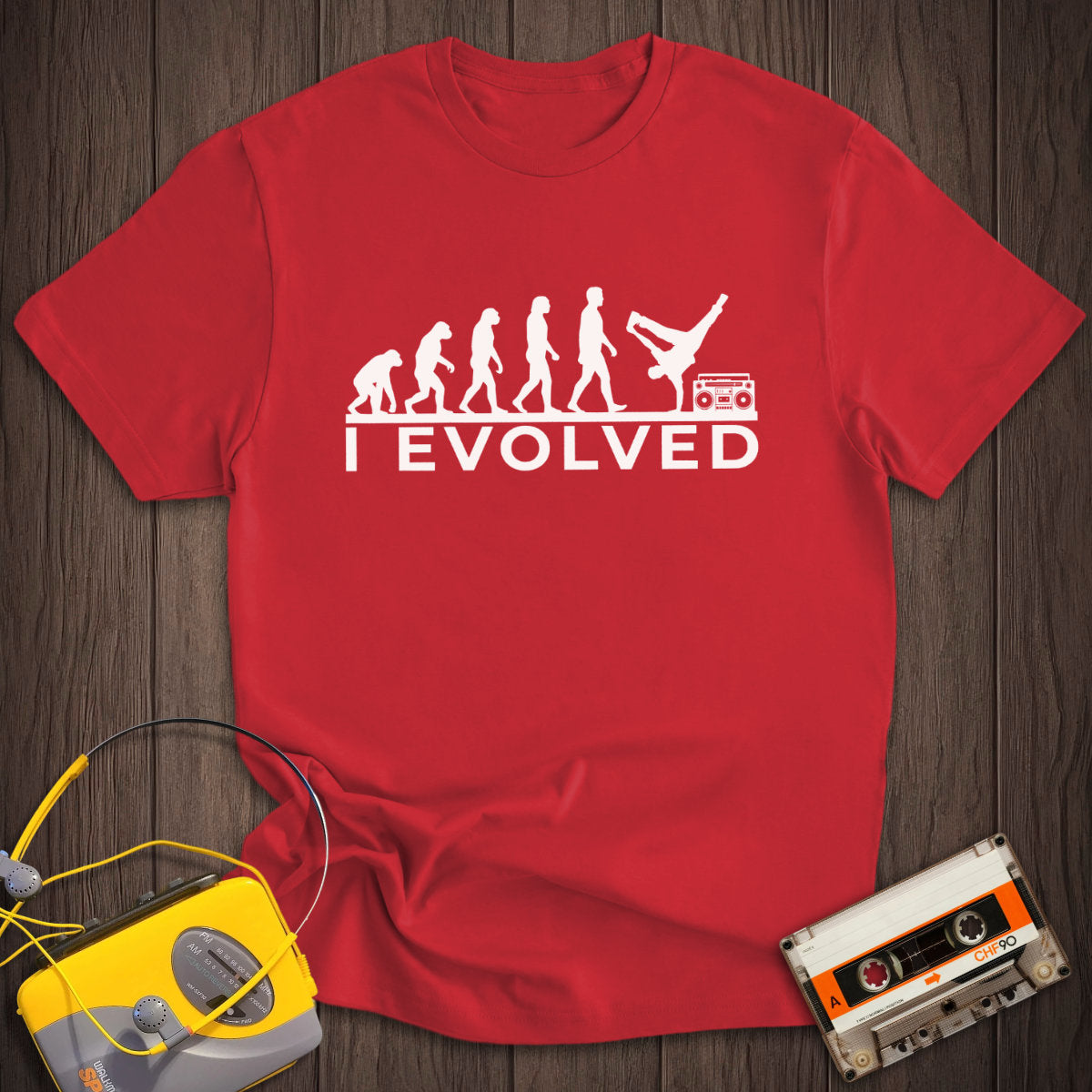 I Evolved Boombox Tee