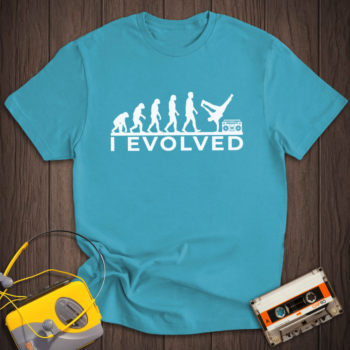 I Evolved Boombox Tee