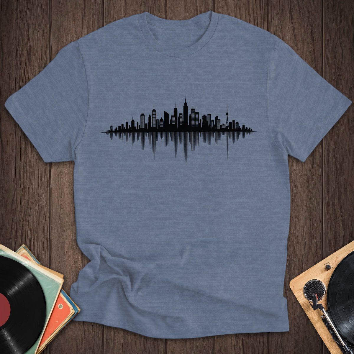 Sound Wave City Tee