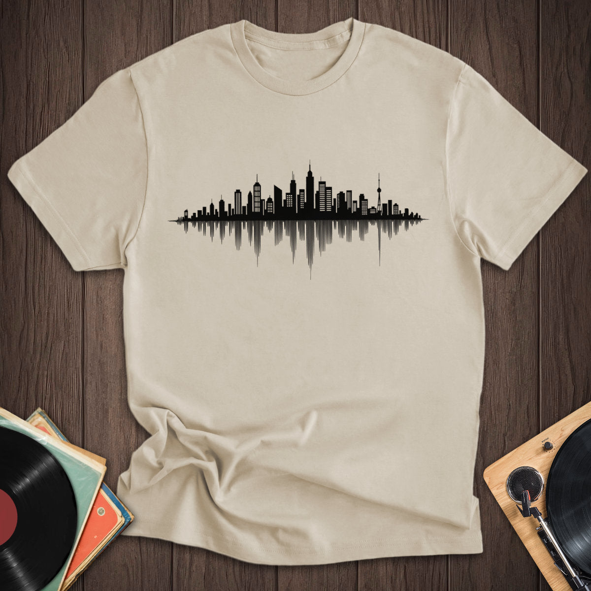 Sound Wave City Tee