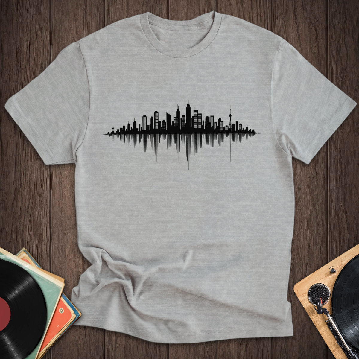 Sound Wave City Tee