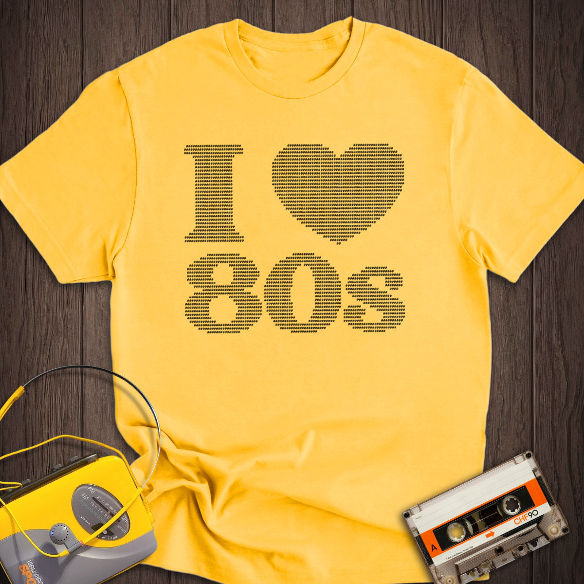I Heart 80s ASCII Art Tee