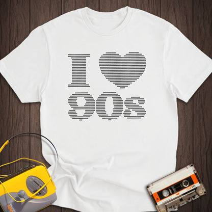 I Heart 90s ASCII Art Tee