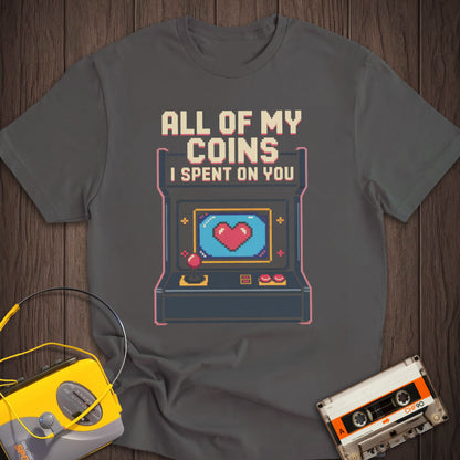 Coins Spent On Arcade Tee