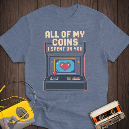 Coins Spent On Arcade Tee