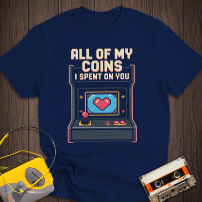 Coins Spent On Arcade Tee