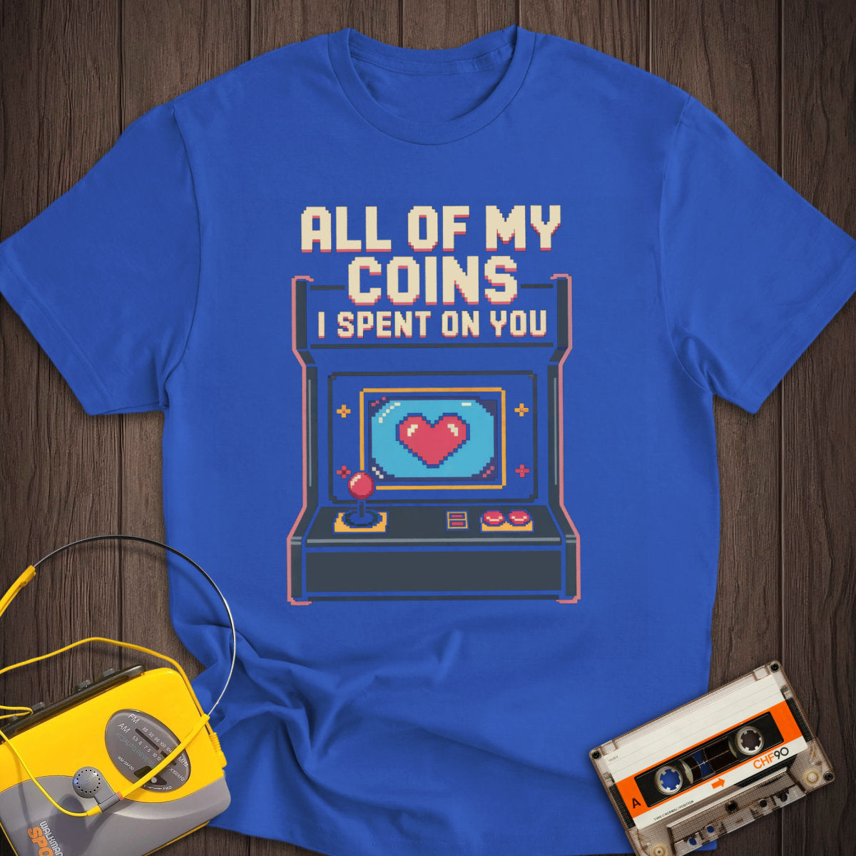 Coins Spent On Arcade Tee