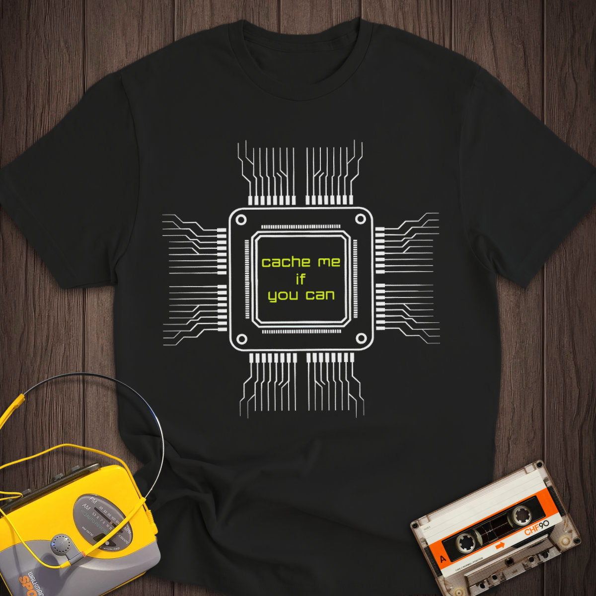 Cache Me If You Can Tee