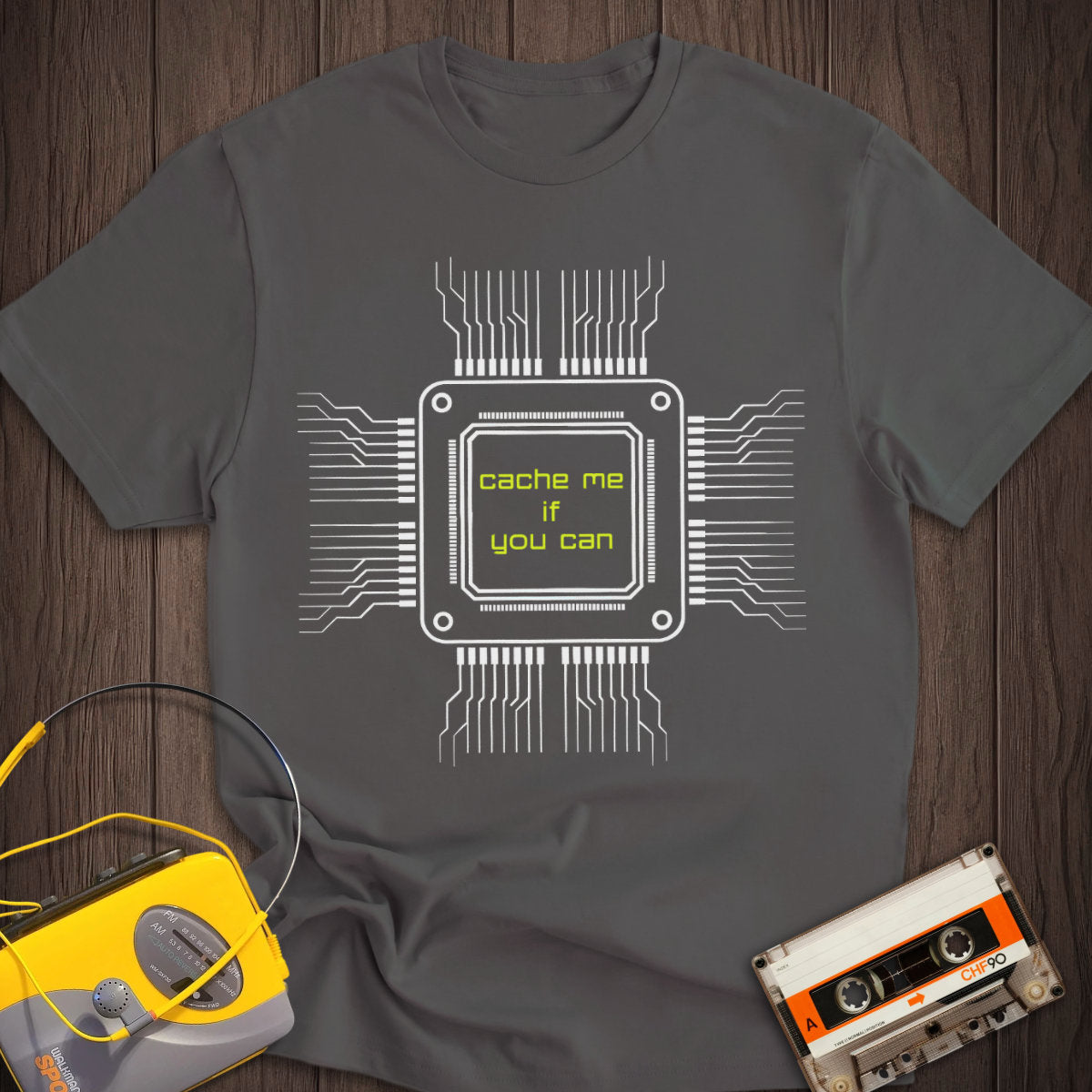 Cache Me If You Can Tee