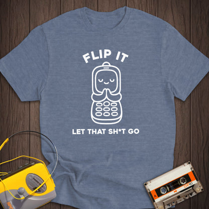 Flip It Flip Phone Tee