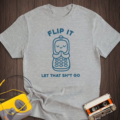 Flip It Flip Phone Tee