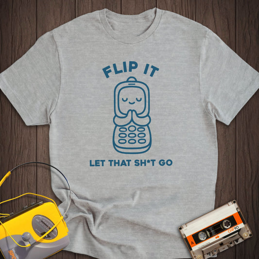 Flip It Flip Phone Tee