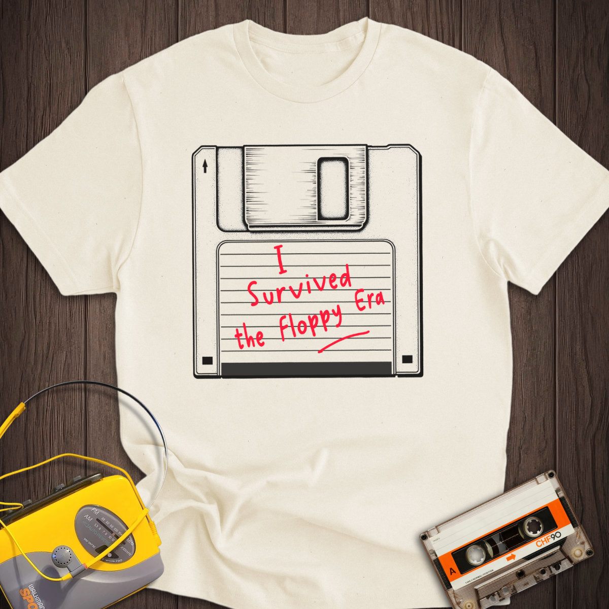 I Survived The Floppy Era Tee
