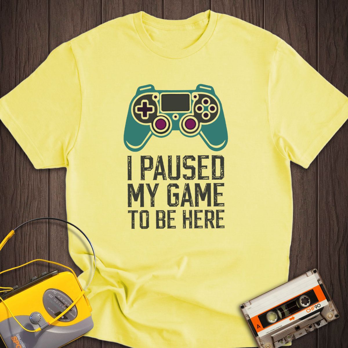 I Paused My Game Tee
